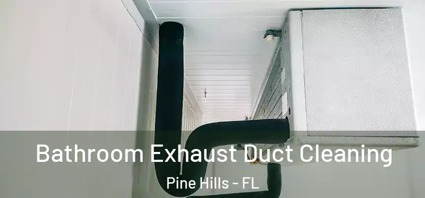 Bathroom Exhaust Duct Cleaning Pine Hills - FL