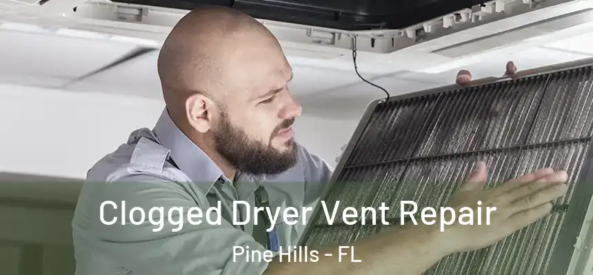 Clogged Dryer Vent Repair Pine Hills - FL